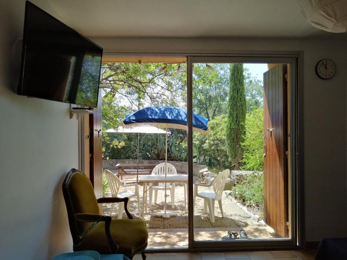 T2 36 M2, Rdc De Villa, Clim, Gd Jardin Clos, Animx Ok, Quartier Mt Faron Tres Calme, Wifi, Parking 툴롱 외부 사진