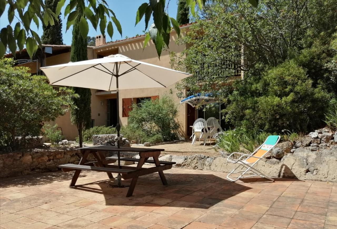 T2 36 M2, Rdc De Villa, Clim, Gd Jardin Clos, Animx Ok, Quartier Mt Faron Tres Calme, Wifi, Parking 툴롱 외부 사진